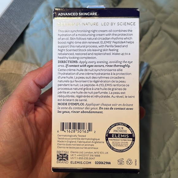 NWT Elemis Peptide4 Night Recovery Cream-Oil, 30ml, UK, advanced skincare ❤️❤️❤️ - Picture 5 of 8